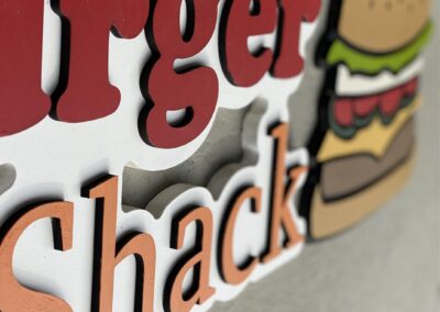 3D Layered Freeform Company Business Logo Signs