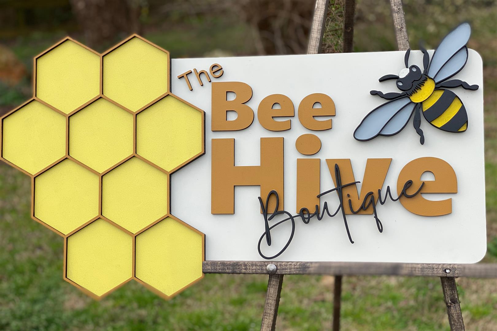Bee Hive Sign